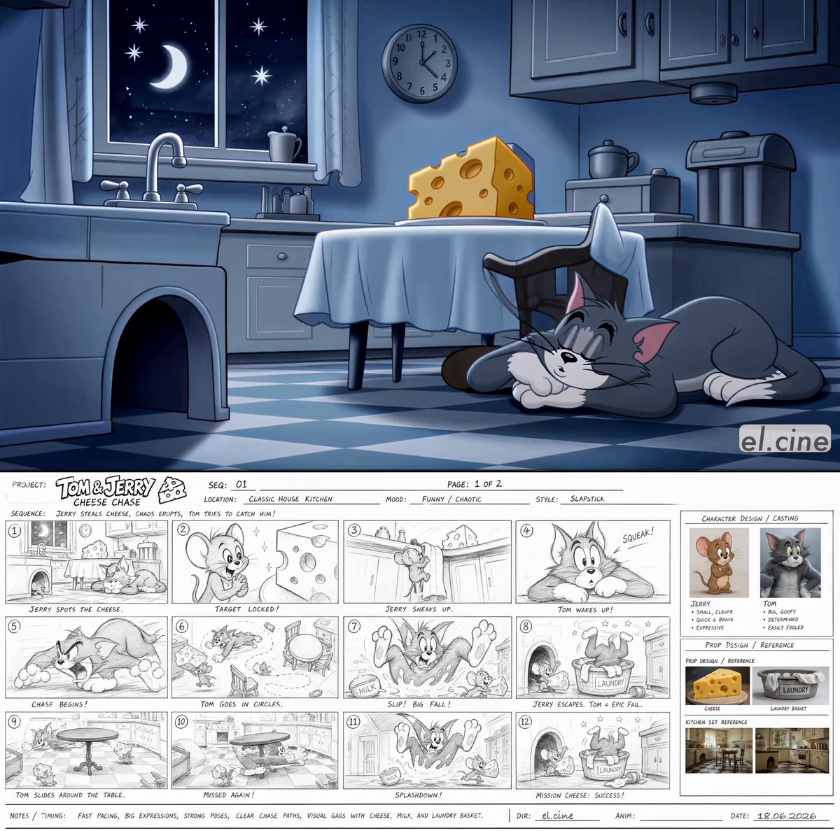AI Animated Disney Storyboard AI Animated Disney Storyboard