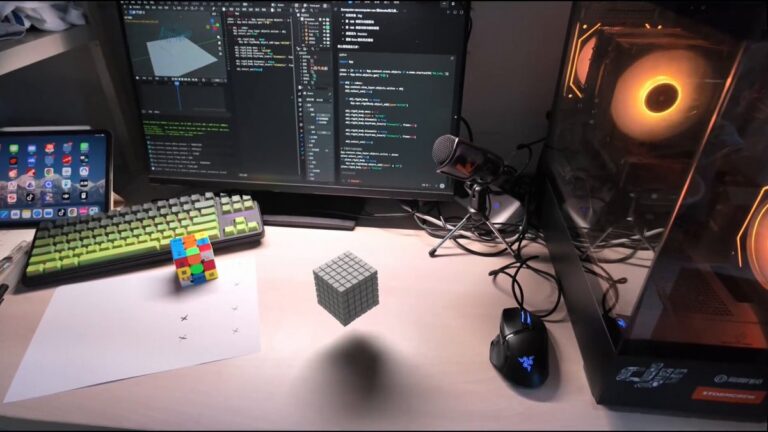 AI-Coded 3D Animation in Blender