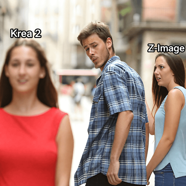 Krea 2 Couple Meme Generator