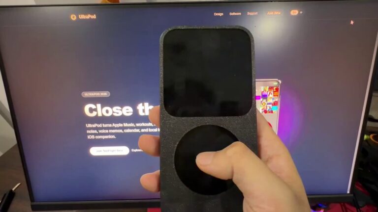 Someone Vibe-Coded Their iPhone Back Into a Click-Wheel iPod