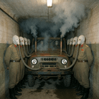Soviet surreal military photo prompts
