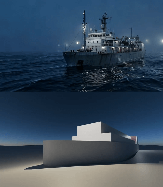 Cinematic Ship Scene Prompt